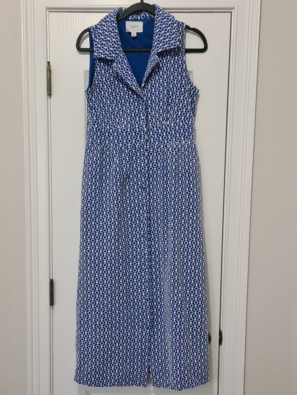 Pomander Place (Tuckernuck) - Noelle Blue Eyelet Maxi Dress